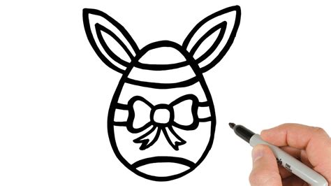 easy easter pictures to draw